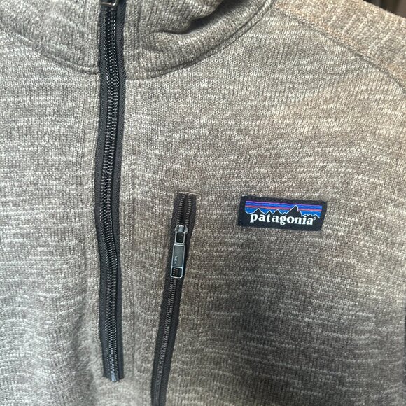 The North Face Brown Quarter Zip Pullover Men’s - Picture 3 of 4